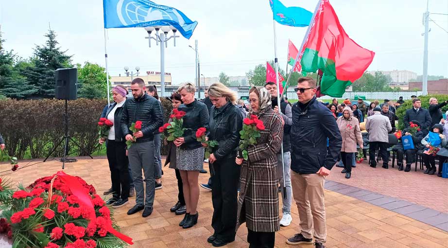 В Минске прошел митинг-реквием в память о Герое Советского Союза Жумаше Асаналиеве