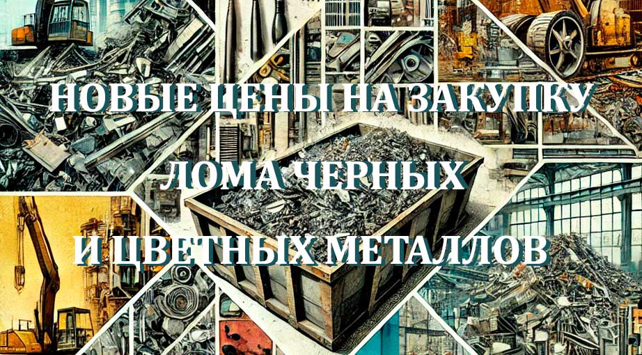 Изменение цен на закупку лома и отходов цветных металлов с 01.02.2025